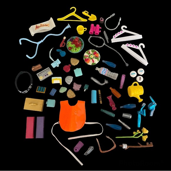 Barbie Toys Huge Lot Of 5 Pieces Barbie Accessories Some Vintage My